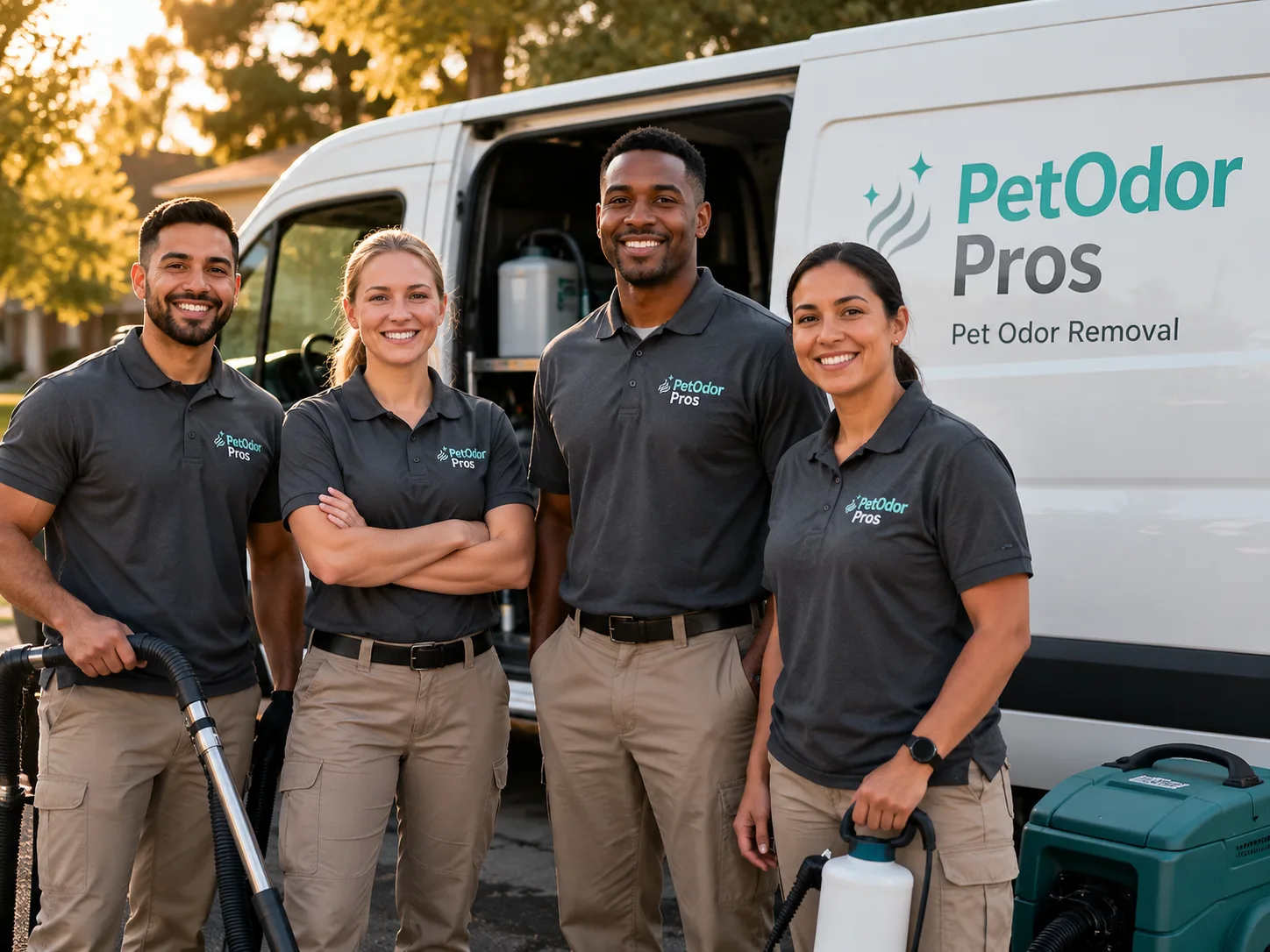 Pet Odor Removal team serving Saint Benedict, OR